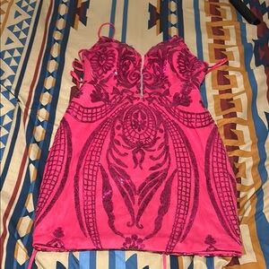 Elegant Pink Dress